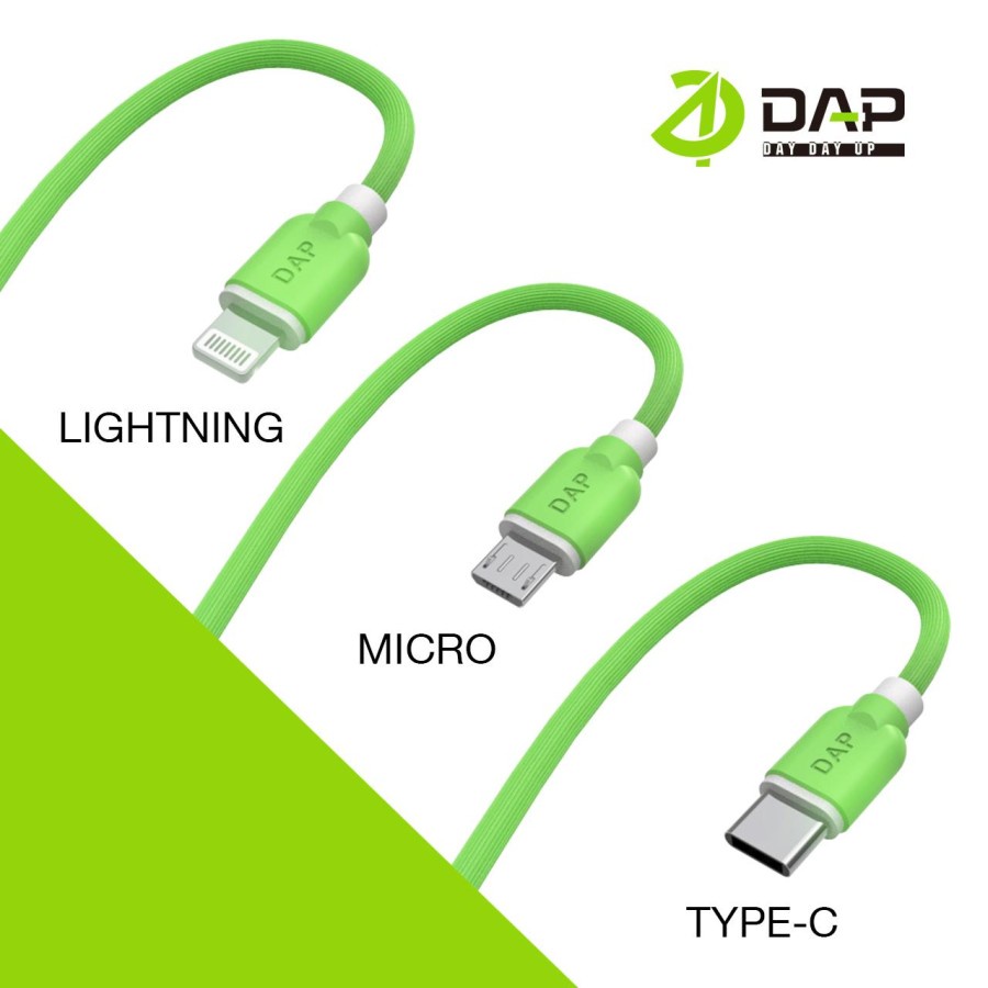 Kabel Data Type C DAP DYT100 - SATUAN - Kabel Type C Fast Charging 2.4A 100 cm