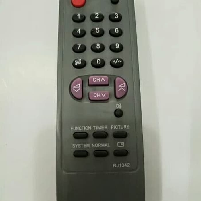 Remote Remot Rimot TV Televisi Tabung Sharp Abu