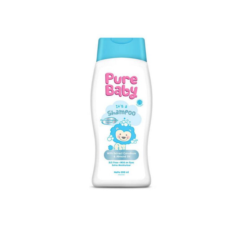 pure baby shampoo 200ml
