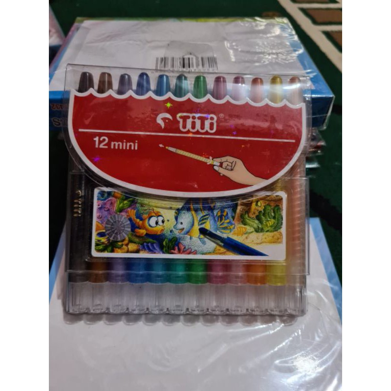 

Rolling Crayon/Crayon puter/Spidol Crayon Mini