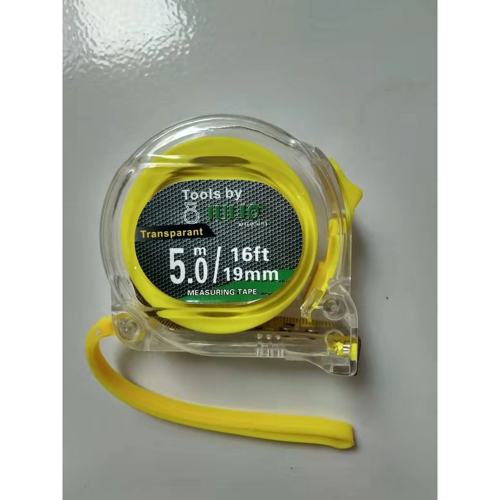 Meteran Transparan Measuring Tape  5meter