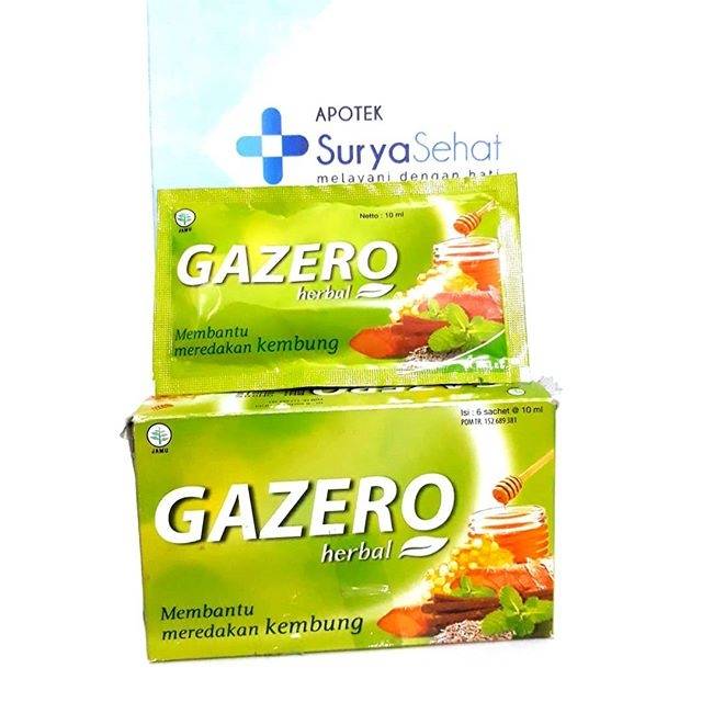 Promag Gazero Herbal 15ml Sachet Kemasan Baru