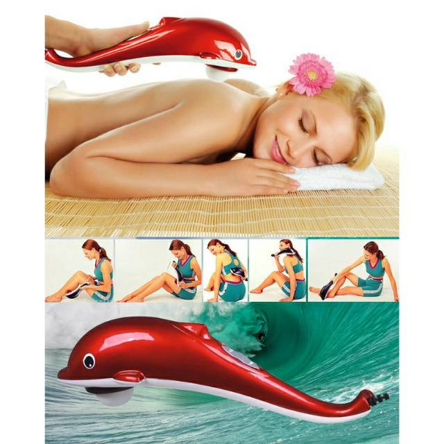 Alat Pijat Badan Dolphin / dolphin massge infrared 6in1