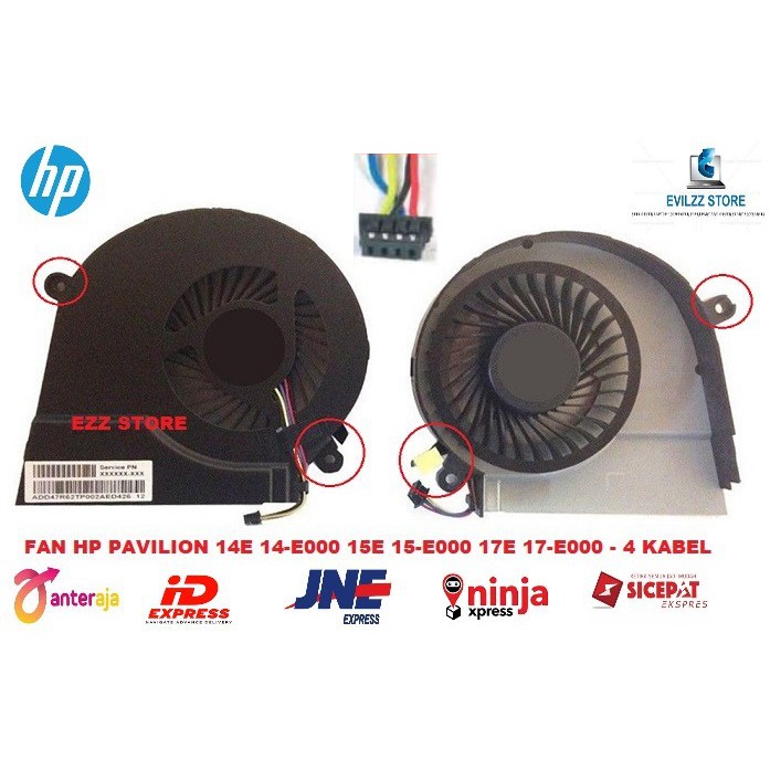 FAN HP 14E 15-E041CA 15-E043CL 15-E049CA 15-E051TX 15-E052EE 15-E053CA 15-E061NR 15-E062NR 15-E063NR