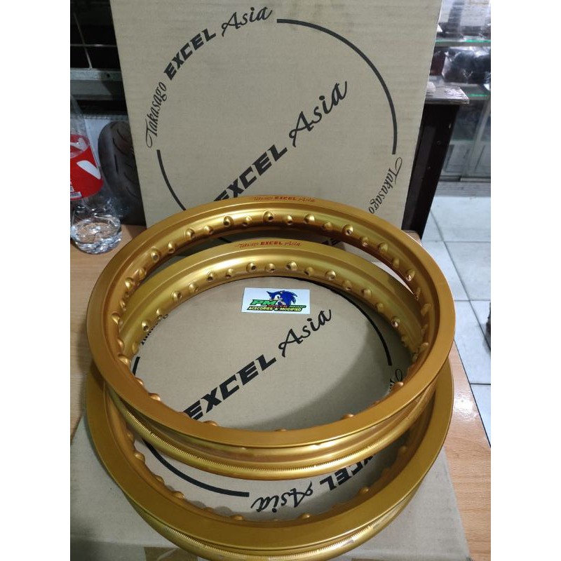 Velg Takasago Excel Asia Gold Ring 14x160/185