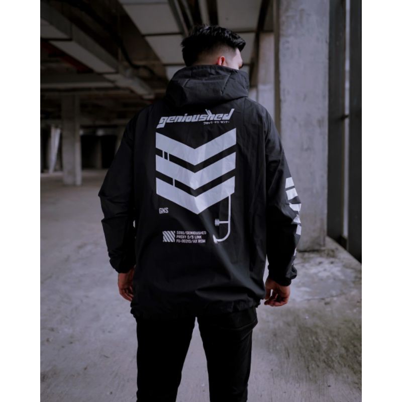 JAKET CAGOULE GENIUS WHITE