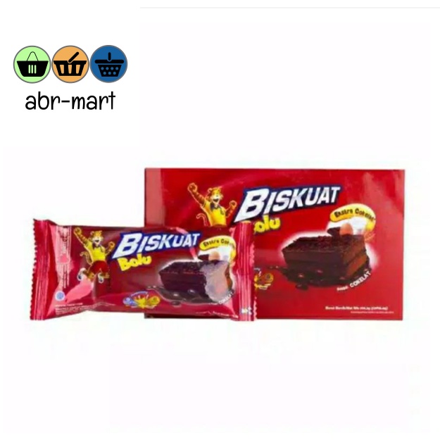 

BISKUAT BOLU COKLAT [ 1 BOX 12 PCS ]