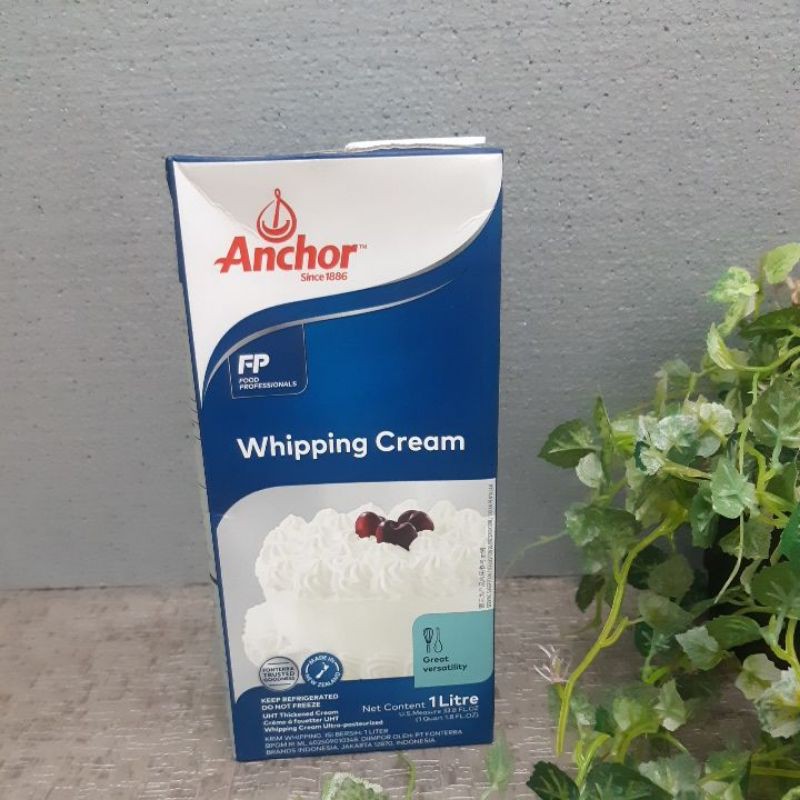 

Anchor Whipping Cream 1ltr gojek & grab aja