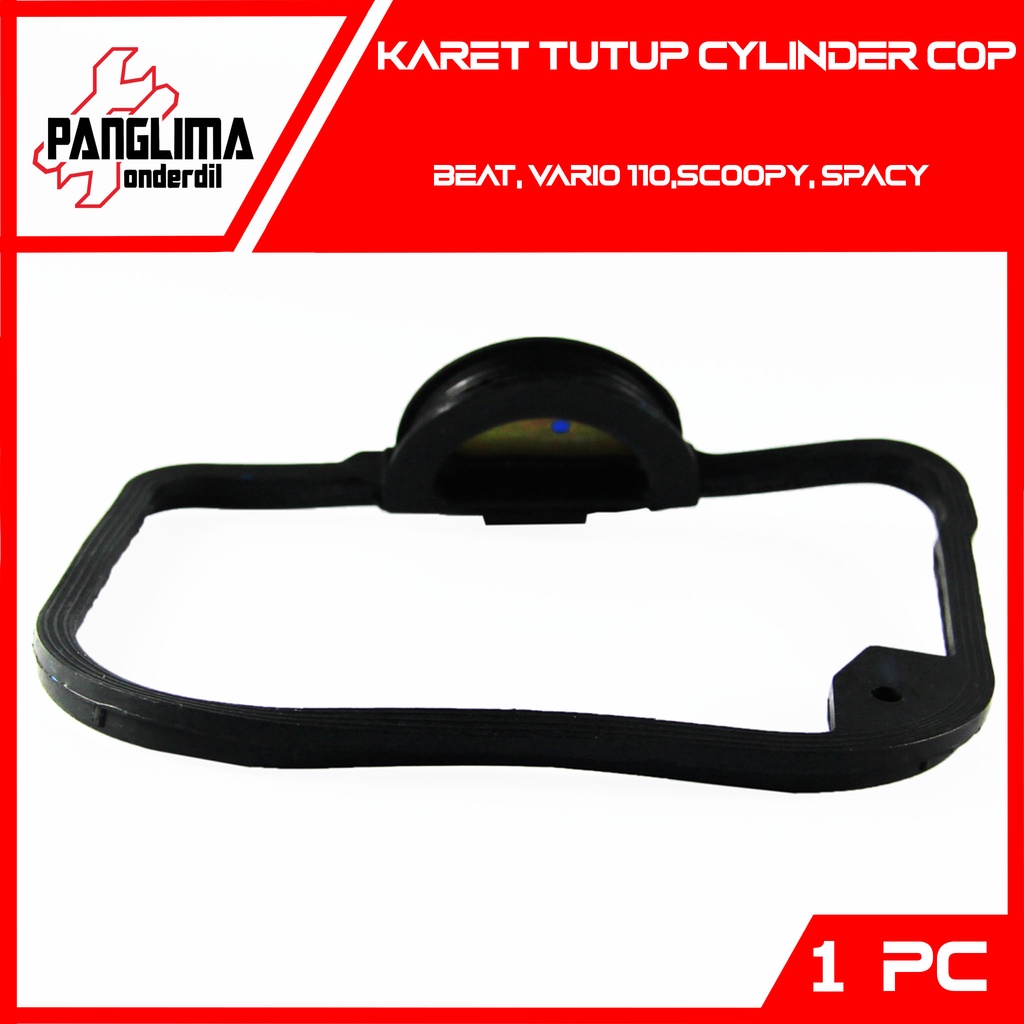 Karet Tutup Cylincer Honda Beat &amp; Beat FI-F1 CBS &amp; Vario 110 LED &amp; Scoopy &amp; Spacy Gasket-Seal Head Cover Cop