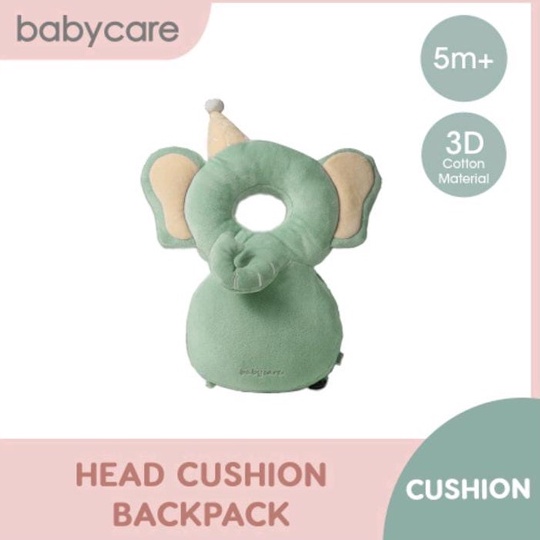 BABYCARE Baby Head Cushion Backpack (Elephant/Angel)