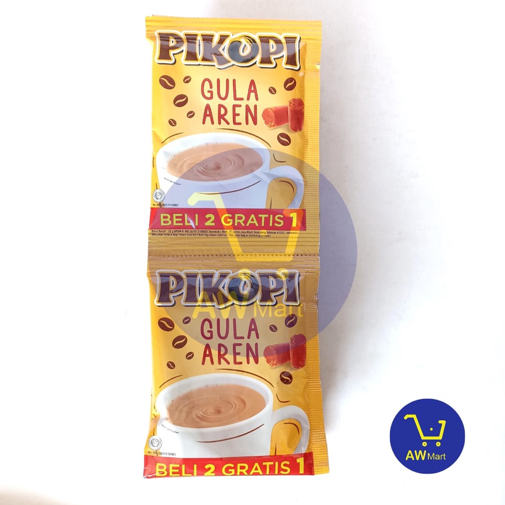 PIKOPI GULA AREN RENCENG 15 SACHET X 22 GRAM