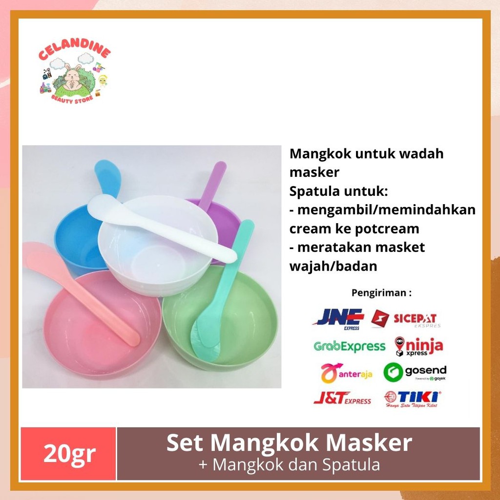 Mangkok Masker - Set Mangkok Masker