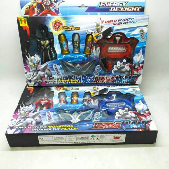 MAINAN ULTRAMAN GEED RISER CHANGER KAPSUL