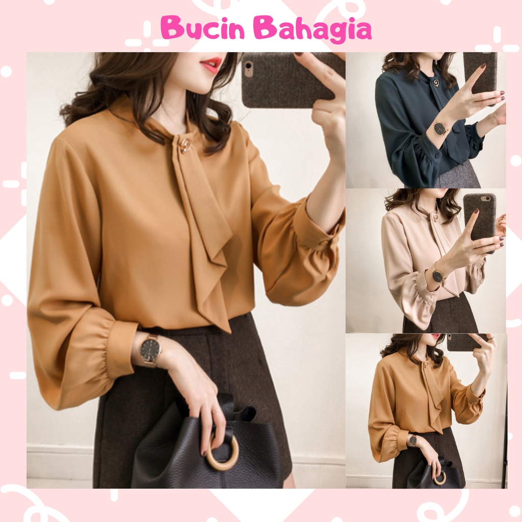 KEMEJA-BLOUSE WANITA KUALITAS PREMIUM BJ08-12