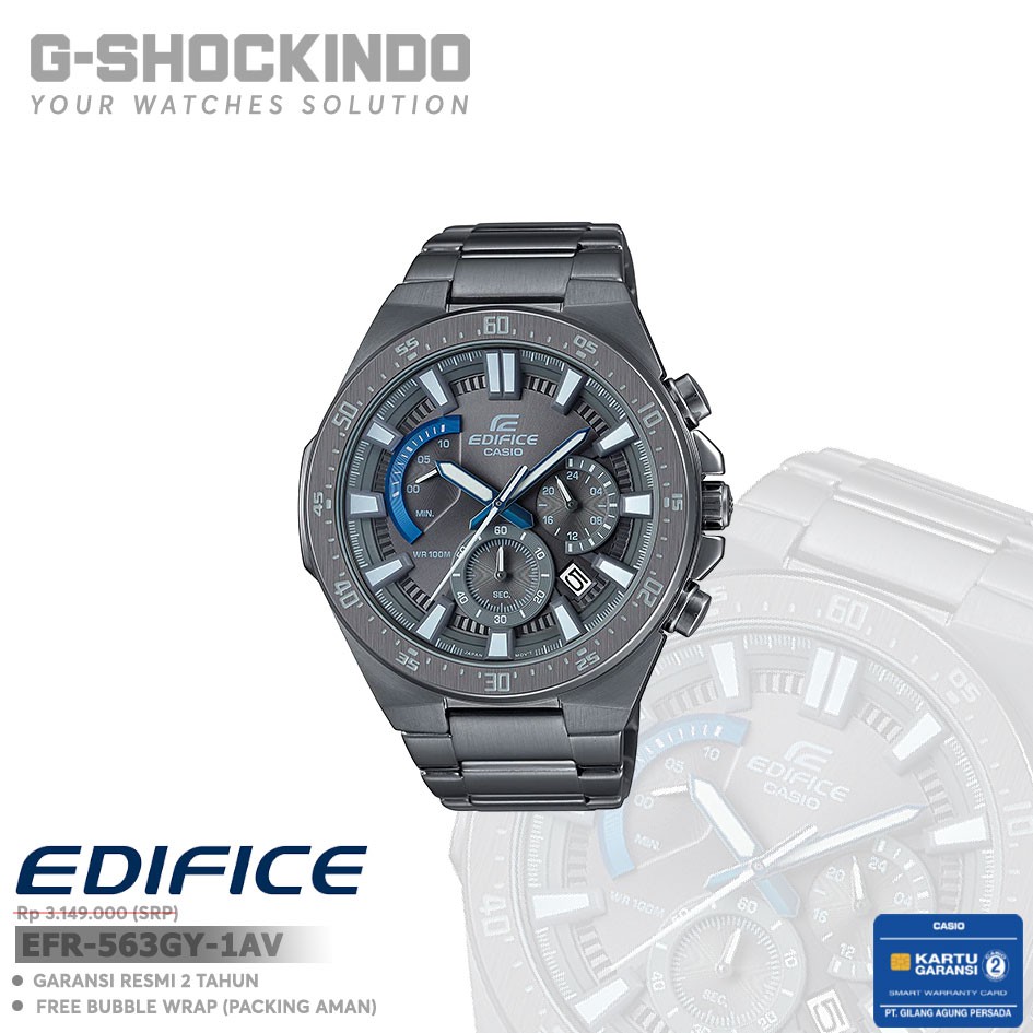 Casio Edifice EFR-563GY-1AV / EFR-563GY-1AVUDF Original