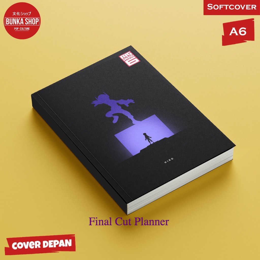 

Pocket Note Anime Big Hero 6 Hiro Softcover A6 Buku Tulis Catatan Notes Agenda Planner Jurnal
