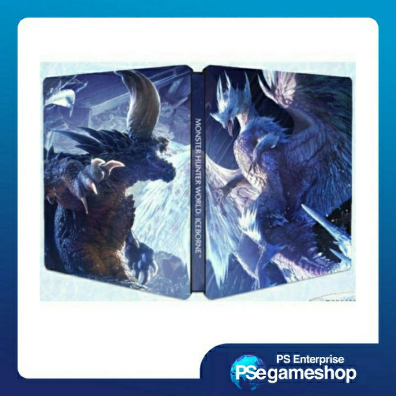 STEELCASE PS4 MONSTER HUNTER WORLD ICE BORNE MASTER EDITION