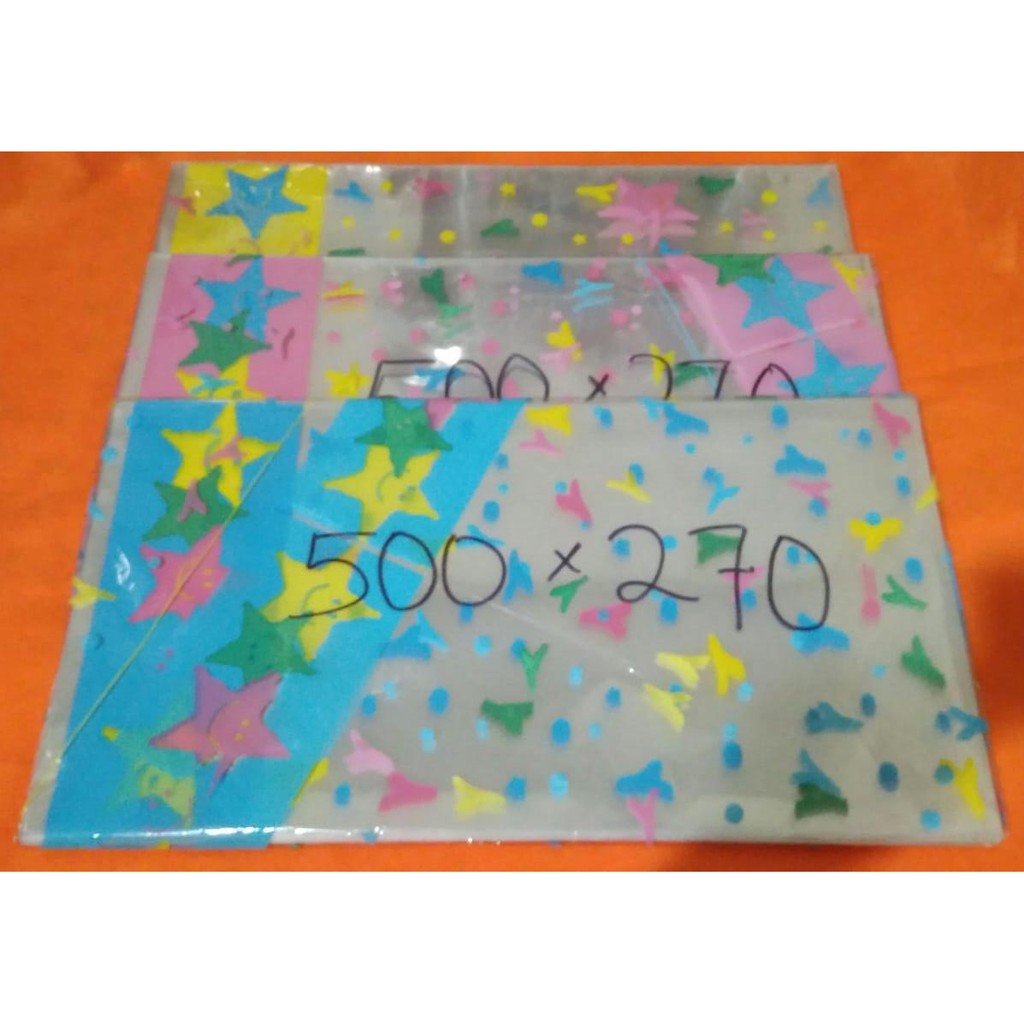 

PLASTIK BINGKISAN OPP FANCY 500 X 270 MM ( 1 PACK = 10 PCS )