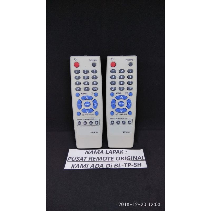 REMOT REMOTE TV SHARP ALEXANDER IIOTTO TABUNG SLIM FLAT GRADE ORIGINAL