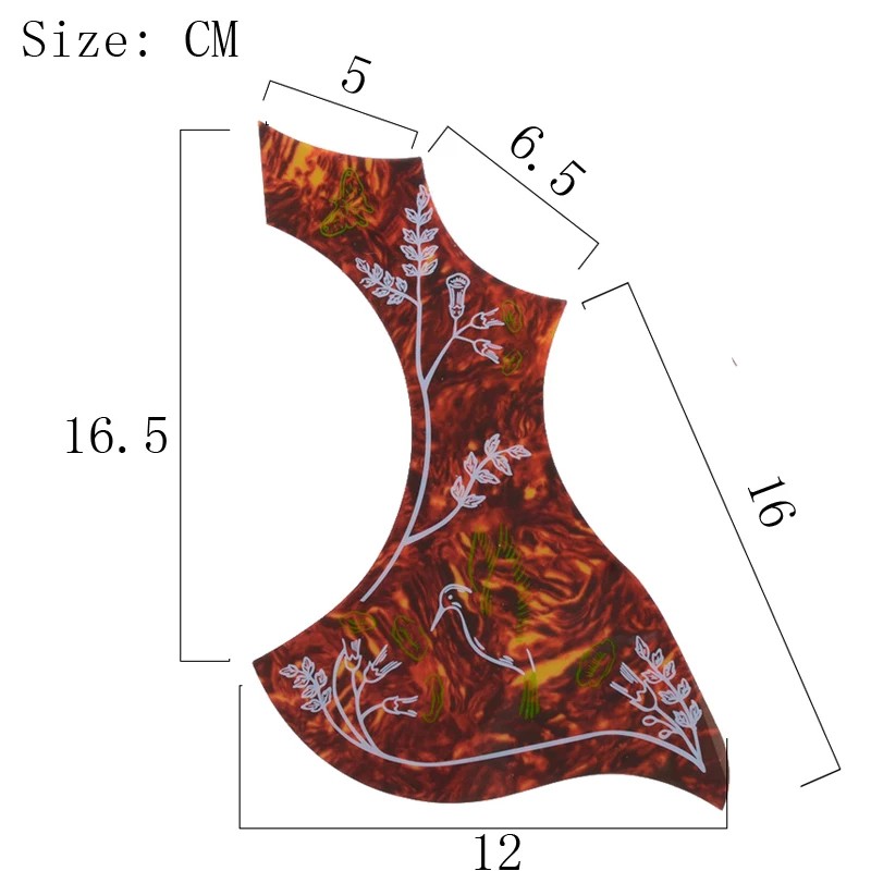 Pickguard Gitar Akustik motif