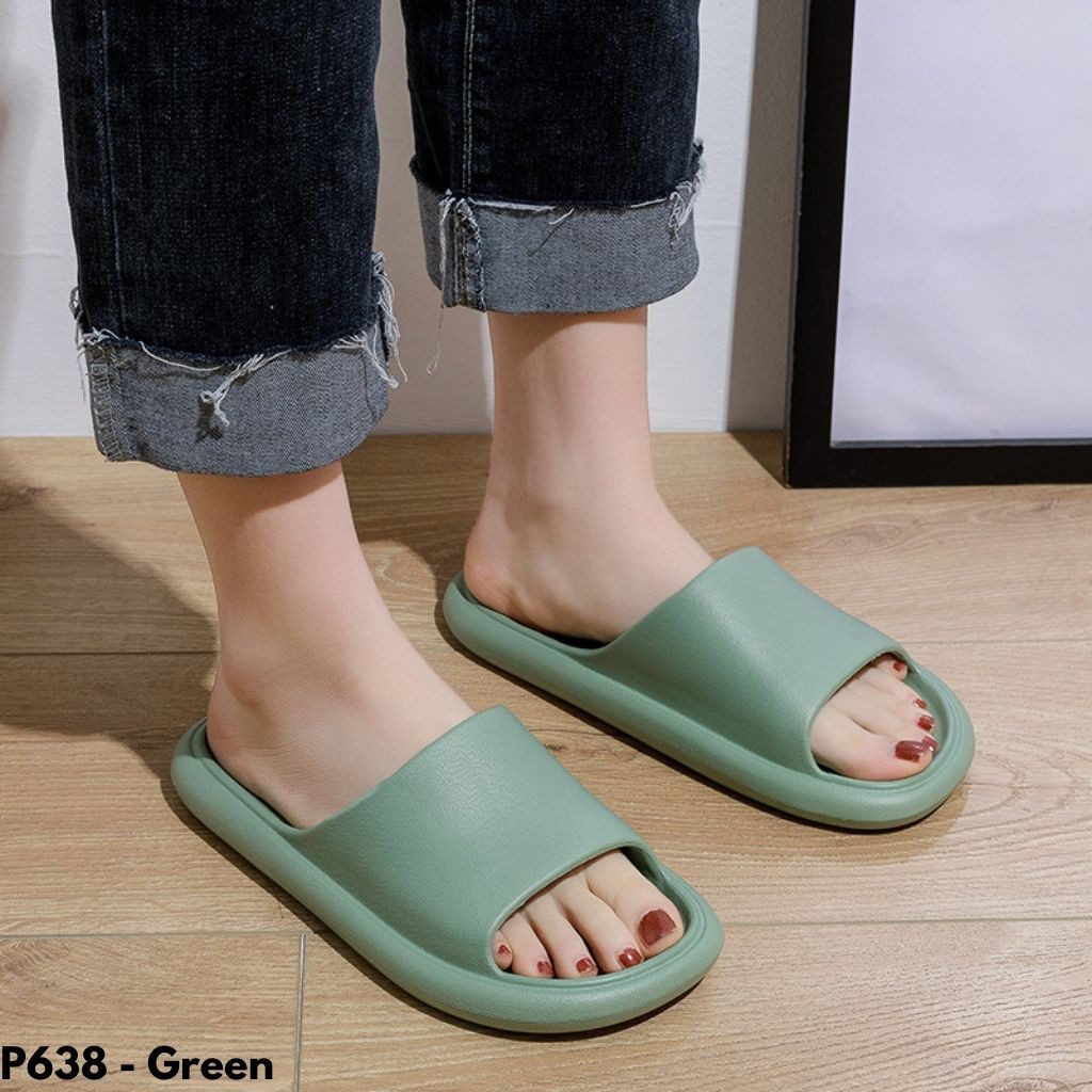 SANDAL SELOP RUMAHAN UNISEX PRIA WANITA NYAMAN DIPAKAI ANTI LICIN MUDAH DICUCI P638