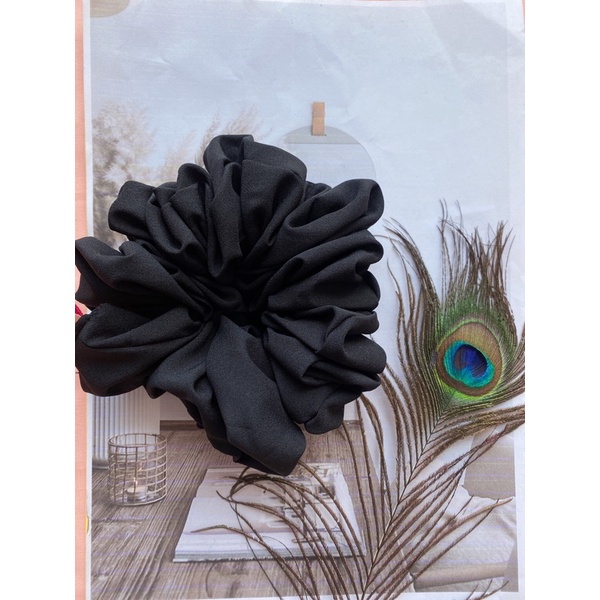 Nouri Avani - Scrunchie Ikat Rambut Jumbo Hijab Kunciran Cepol Jilbab Diamond Premium
