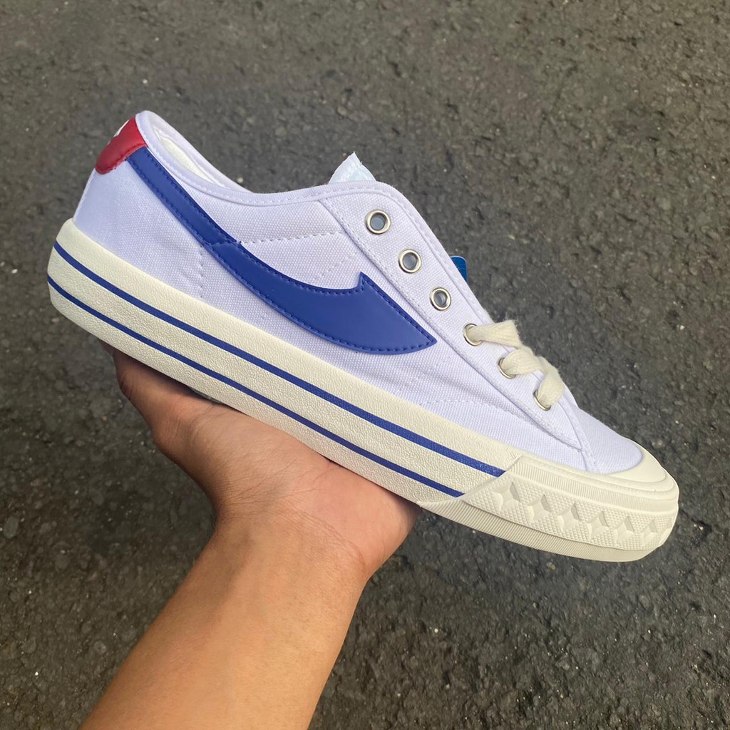 Sepatu Compass Retrograde Low [White Red/Red White Blue/Black White/Blue Gum/Cream]-2