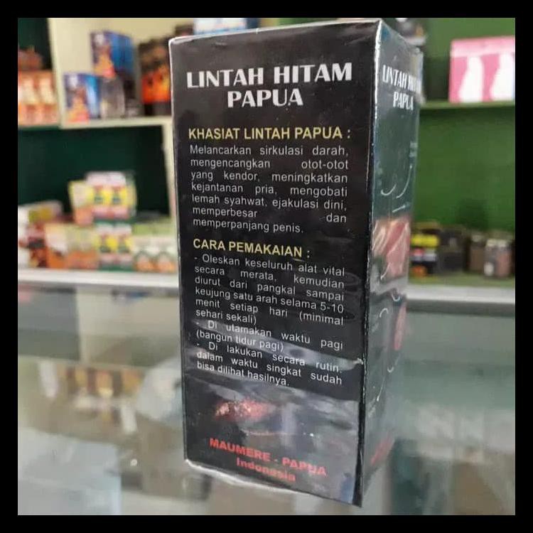 Bayar Ditempat Asli Minyak Lintah Hitam Papua Bandung Kode 1288 Shopee Indonesia