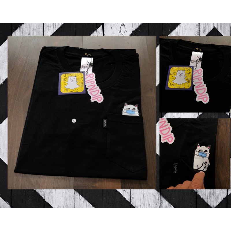 BAJU | KAOS RIPNDIP CAT 1:1 MIROR ORIGINAL | BISA COD BAYAR DI TEMPAT