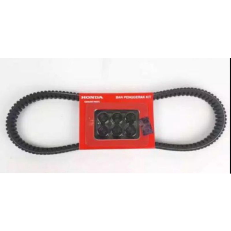 V-Belt kit/set Genio/Beat LED kode K0J asli/ori