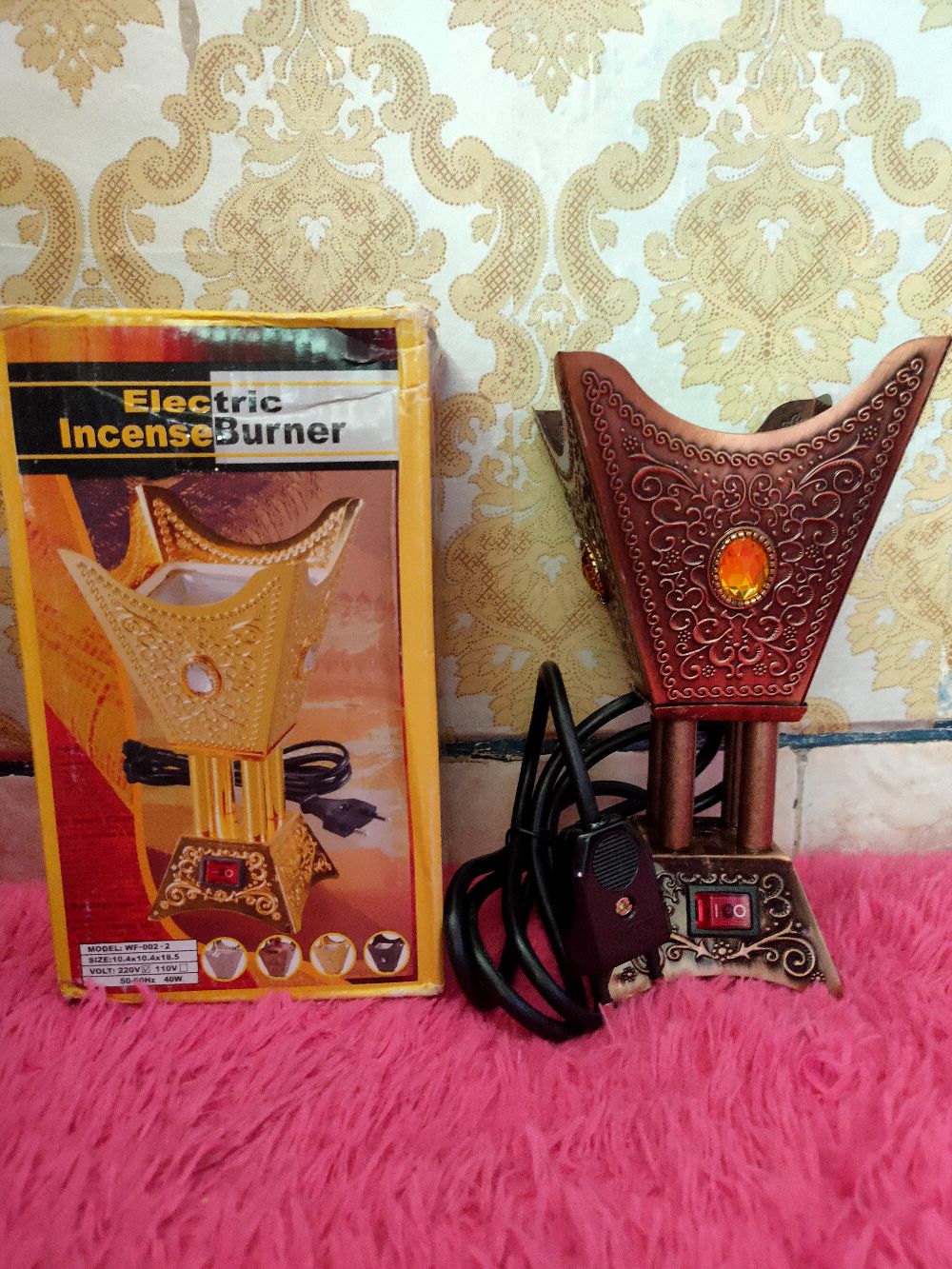 Perapen /tungku Dupa  Mata Listrik Cantik Murah  Import