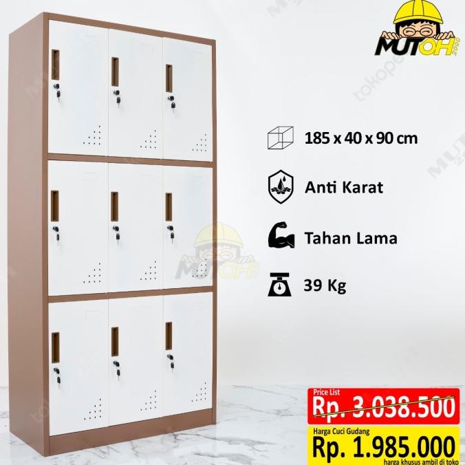 

TERBARU LOKER BESI LOCKER BESI 9 PINTU LIMITED EDITION