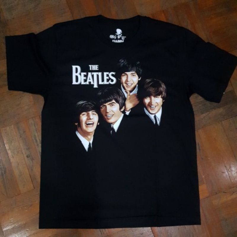 Kaos THE BEATLES MUSIC BAND LEGENDARIS