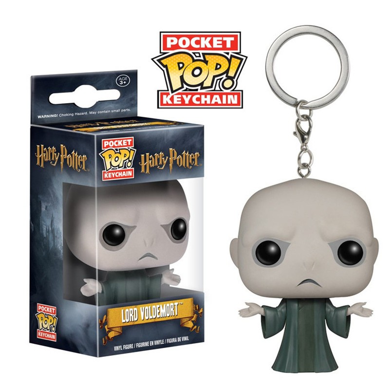 Funko POP Original Harry Potter Gantungan Kunci Hermione Ron Malfoy Professor Action Figure Boneka Liontin Hadiah