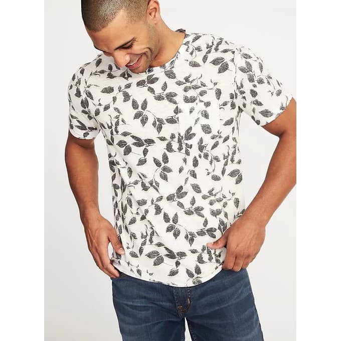 OLDNAVY Print TSHIRT BIGSIZE / Kaos DISTRO Pria Branded JUMBO SIZE