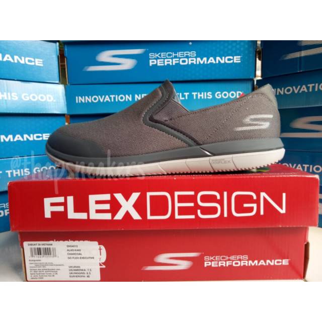 Skechers Go Flex - Executive Charcoal (54013/CHAR)