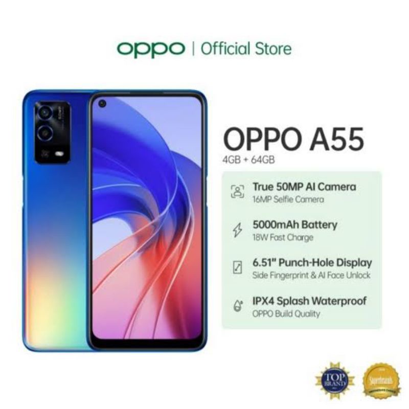 Oppo A55 Ram 4-64 Gb