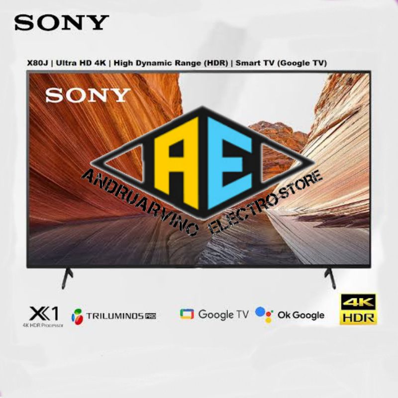 SONY 65X80J SMART ANDROID TV 4K HDR 65 INCH NEW 2021
