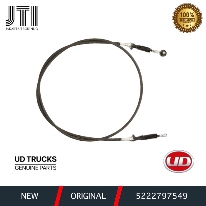 GEAR SHIFT CABLE SELECTOR KABEL TRANSMISI MUNDUR UD TRUCKS QUESTER CWE 280 5222797549