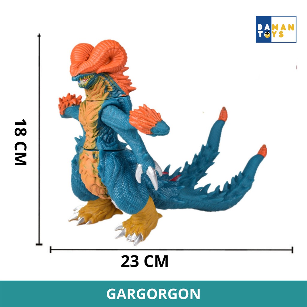 Gargorgon Action Figure Monster Ultraman Kaiju, Mainan Anak Laki Laki