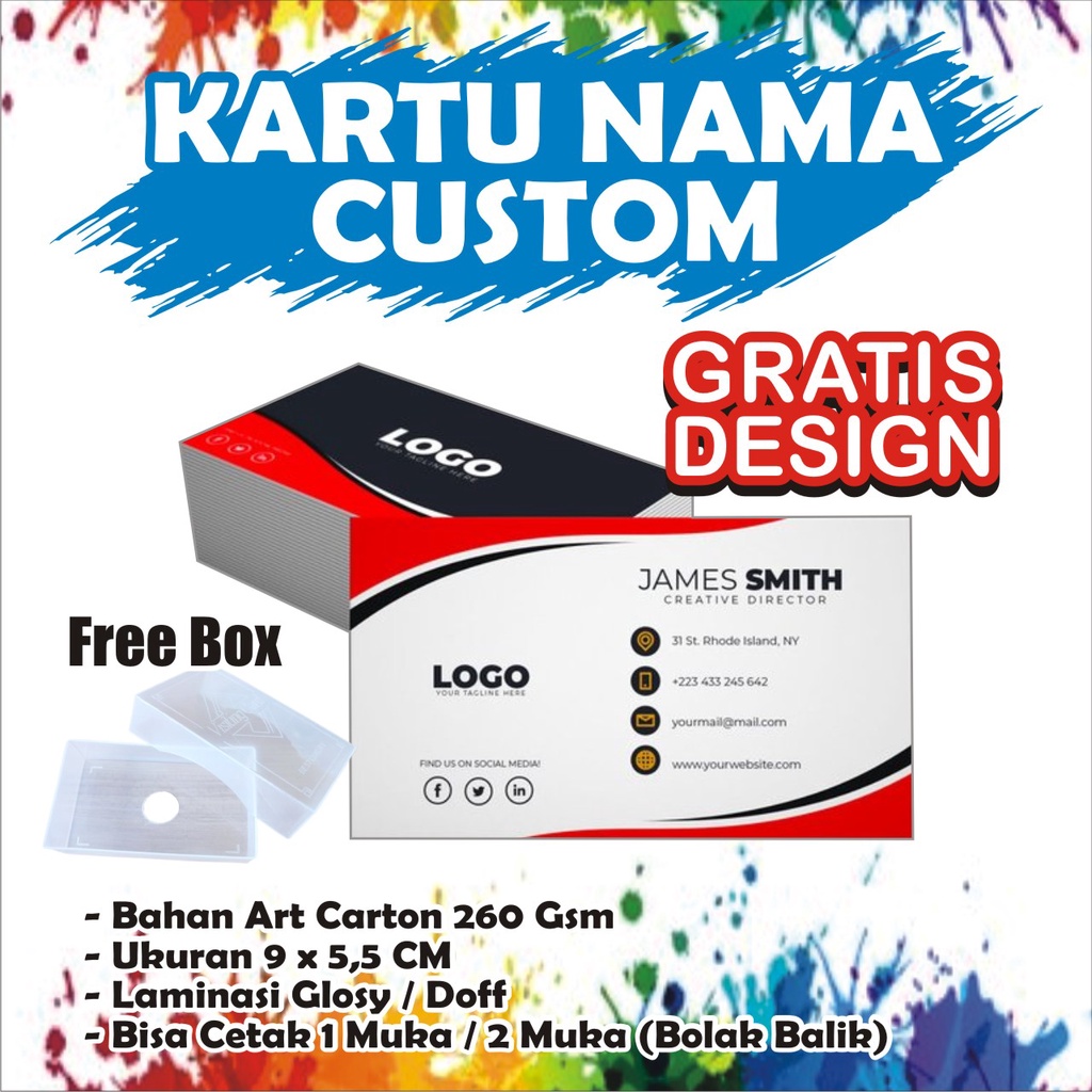 

KARTU NAMA CUSTOM FREE DESIGN