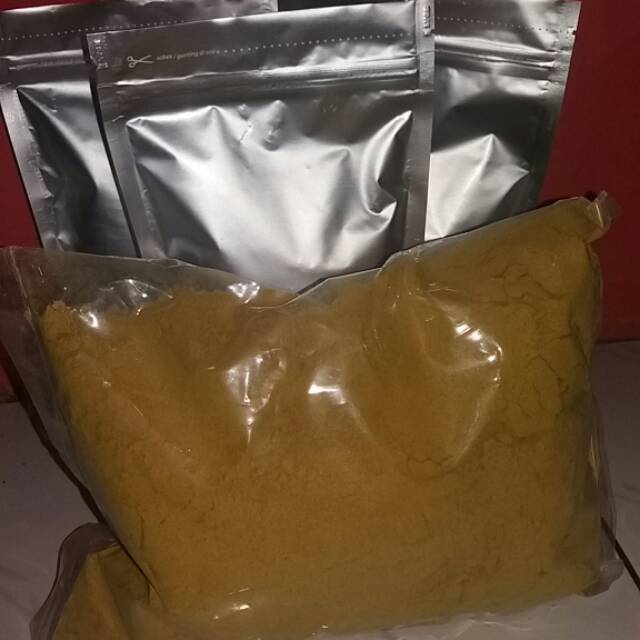 Serbuk jamu herbal  untuk ayam aduan