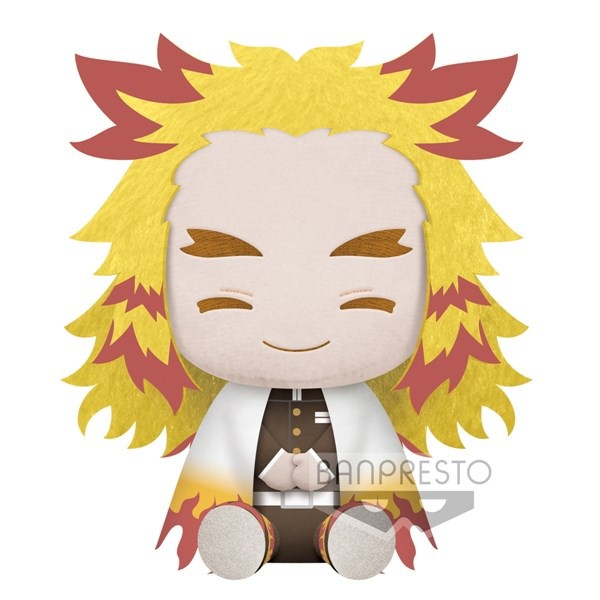 Demon Slayer Kimetsu no Yaiba Big Plush Flame Hashira Rengoku Kyojuro