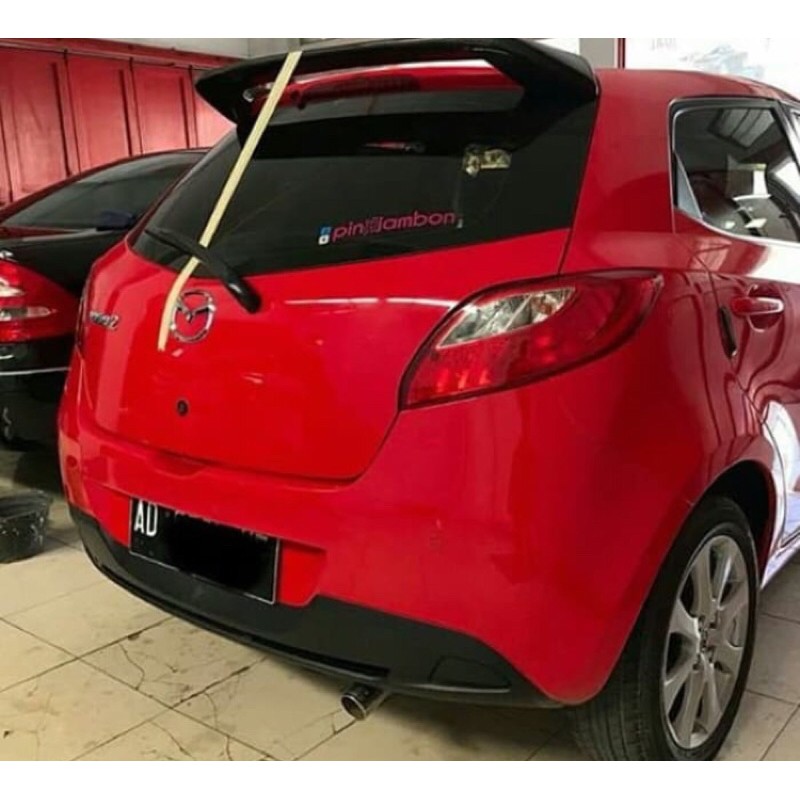 spoiler mazda 2 old carbon kevlar