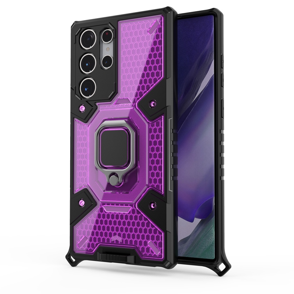 CASE SAMSUNG GALAXY S21 FE S 21 FE 5G 2022 HARDCASE HYBIRD WARRIOR RING ARMOR SPACE CAPSULE CASING