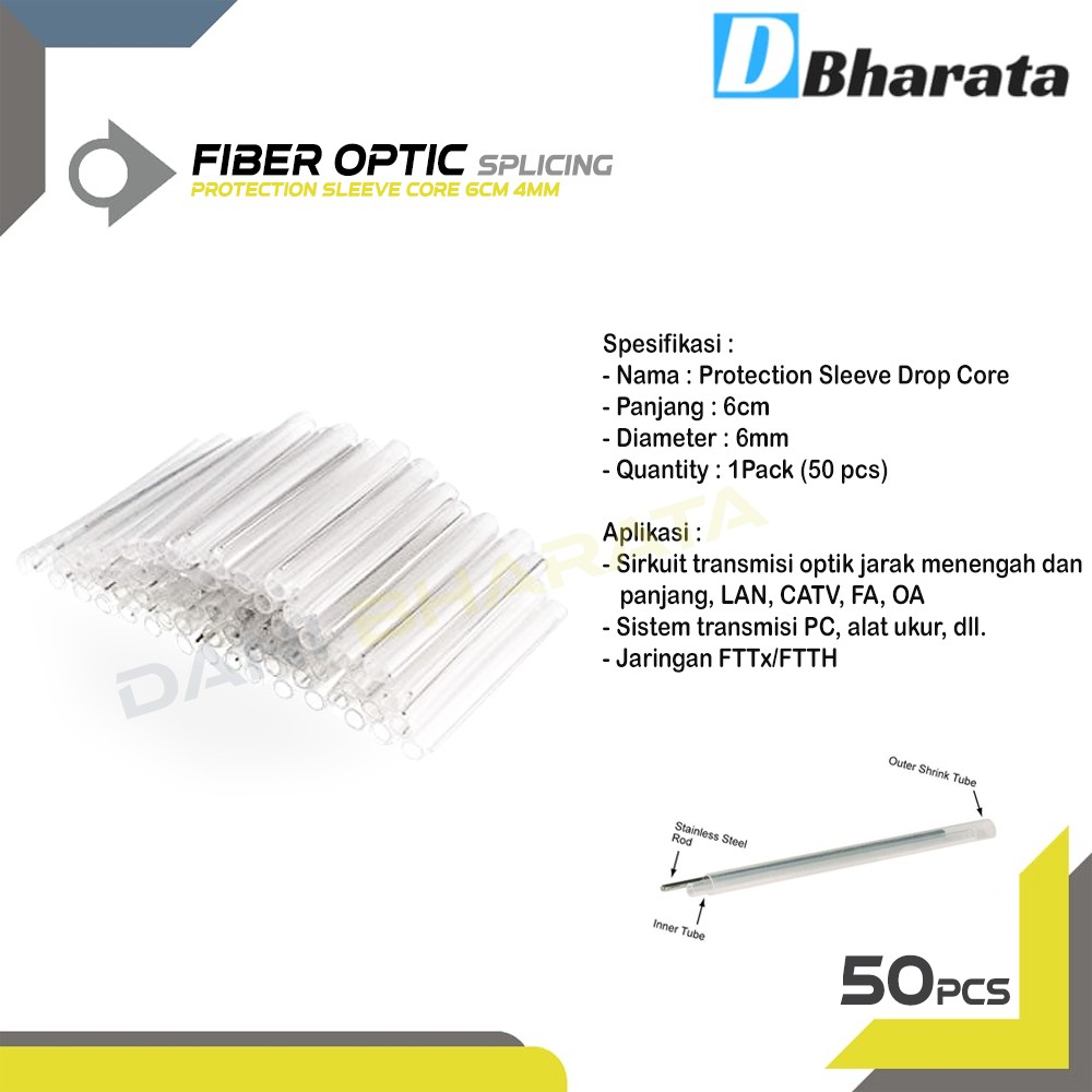 Protection Sleeve Core Besar Core Fiber Optik Mechanical Splicing adapter Connector pelindung sambungan