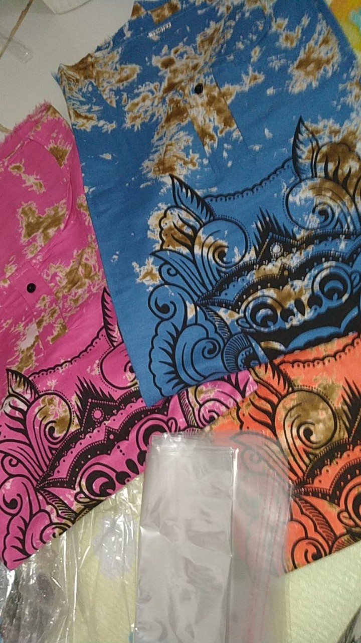 (bisa Cod) Promo Kaos Barong Dewasa Jumbo Size Xxl Pria Wanita Murah