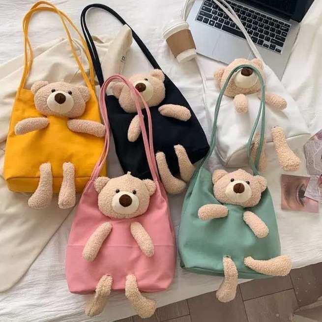 Tas Wanita Shoulder Bag Beruang Lucu