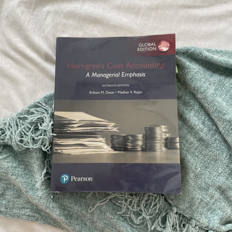 preloved horngren’s cost accounting 16th edition original