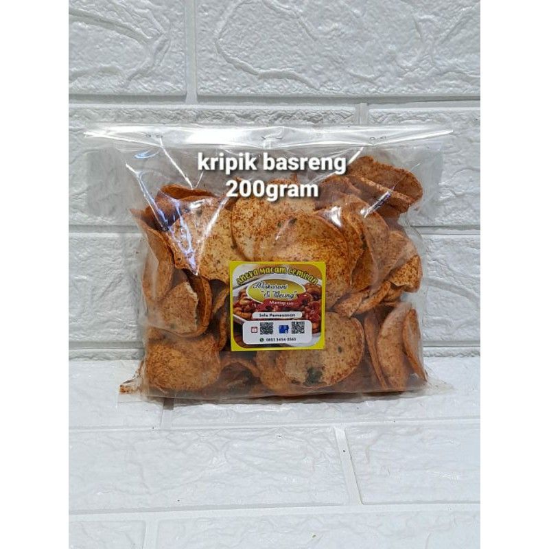 Kripik basreng 200 gram